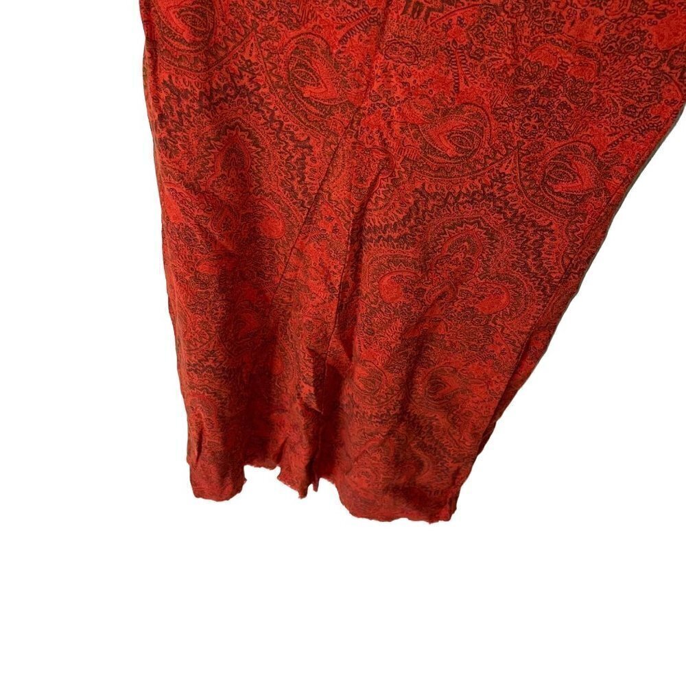 NWT Free People Womens Lounge Pants Size Small S Wide Leg Spice Combo Pure Rayon - Picture 7 of 12